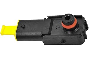 MACHSWON Car Brake Booster Pressure Sensor, OE Fit 5Q0906207A/5Q0906207/V10721500, Compatible with Passat Golf Compatible wit