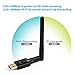 LYNEC UC6 600Mbps Wireless USB WiFi Dongle Network Adapter, Dual Band 2.4GHz/5GHz with Antenna for Laptop Desktop Windows XP,Win Vista,Win 7,Win 8, Win 10,Mac OS X 10.6-10.12