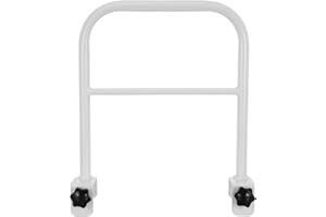 TOBBOMEY Safety Bed Rail: Guardrail for Adults, Seniors, and Elderly - 14" Bedside Stand Assist Bar, Fits King, Queen, Full, 