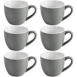 homEdge Mini Procelain Espresso Cup, 3 Ounces / 90