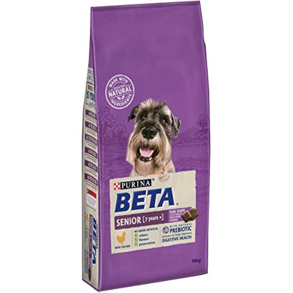 PURINA BETA Senior Dry Dog Food with Chicken, 14 kg eBay