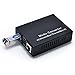 CableRack Gigabit Media Converter LC Single-Mode Fiber Media Converter, up to 10KM, 10/100/1000Base-Tx to 1000Base-LX (LX Transceiver Included)