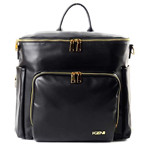 leather baby bag backpack