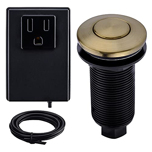 SINKINGDOM Garbage Disposal Air Switch Kit with with Long Button