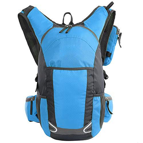 Bike Backpack Waterproof, 30L Lightweight Hiking Backpack and Breathable Running Backpack Daypack for Fitness Fishing Trekking Mountaineering Climbing Camping Skiing for Men and Women