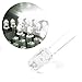 Bluecell 50 PCS White LED Electronics 5mm Ultra Bright