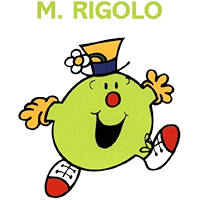Monsieur Rigolo (Collection Monsieur Madame) (French Edition) book cover