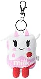 Tokidoki Plush Keychain, Strawberry Milk