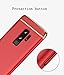 Galaxy S9 Plus case, ATRAING A Trading Shockproof Thin Hard Case Cover for Samsung Galaxy S9 Plus (Red)