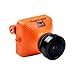 RunCam Swift 2 FPV Camera Integrated OSD MIC, 600TVL DC 5-36V WDR NTSC Full Size Cam for FPV Drone and RC Hobbies, Orange (US-OWLPLUS-OR)