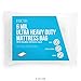 LUCID Ultra Heavy Duty Sealable Mattress Bag for Moving, Storage, or Disposal-6 Mil Plastic Mattress Bag-Tear Resistant, King Clear