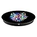 Splash Art Wolf Gifts for Wolf lovers PopSockets PopGrip: Swappable Grip for Phones & Tablets PopSockets Adhesive PopGrip