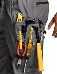 CQR Men's Ripstop Work Pants, Water Resistant