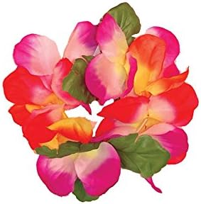 Maui Multi-Colored Pastel Lei Bracelets Party Pack, 12 Bracelets