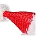 Mummumi® Pet Holiday and Christmas Hat, Pet Santa Hat Costume Christmas Collection Pet Accessory for Cat Rabbit Hamster Guinea Pig, Small, Red (A)
