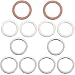 Differential and Transmission/Transfer Case Drain Plug Crush Washers Gaskets for Toyota 4runner Tacoma Tundra FJ cruiser Land Cruiser, Replacement for the Part# 12157-10010 90430-24003 90430-18008 primary