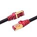 Outdoor Ethernet Cable 200 ft, ShineKee High Speed 26AWG Heavy-Duty Round Networking Cord Patch Cable RJ45 LAN Shielded SSTP Waterproof Direct Burial Cable