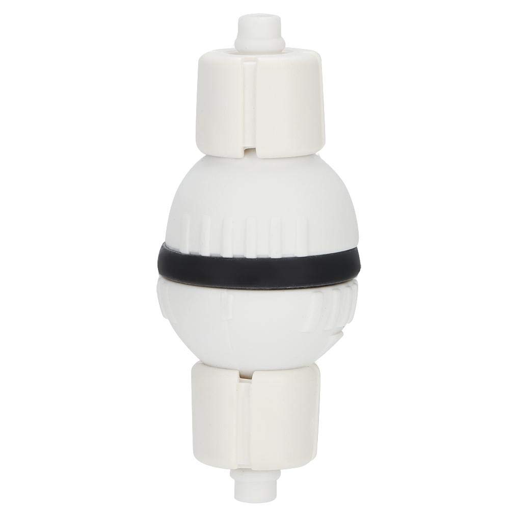 GOTOTOP I-577 Aquarium CO2 Check Valve Water Plants Fish Tank Explosion-Proof Unidirectional Check Valve Carbon Dioxide Control ABS Plastic Fish Tank Supplies(4.72x2.76x1.97inch)