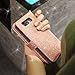 Miss Arts Compatible with Galaxy S8 Plus Wallet Case, Detachable Magnetic Slim Case with Car Mount Holder, 9 Card/Cash Slots, Magnet Clip, Wrist Strap, PU Cover for Samsung Galaxy S8 Plus -Rose Gold
