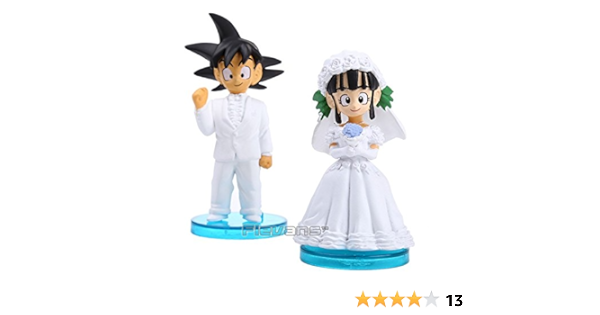 muñecos de boda goku