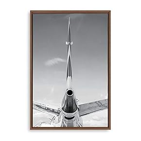 Framed Aviation Machinery Home Artwork for Living Room Bedroom