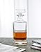 James Scott Whiskey Decanter with Stopper Lead-Free Crystal - Perfect for Engraving and Monogramming | Use for Liquor, Whiskey, Bourbon, Scotch, Brandy, Wine | 25 oz