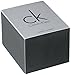 Calvin Klein Men's K1U21120 Concept Stainless Steel Watch with Black Leather Band
