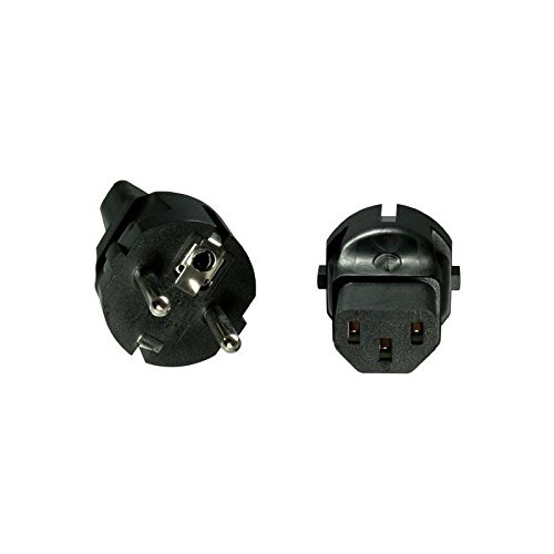 Microconnect PESC13AD adattatore per presa di corrente Tipo F C13 Nero
