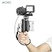 Movo Smartphone Video Kit V3 with Grip Rig, Omnidirectional Microphone, LED Light & Wireless Remote - for iPhone 5, 5C, 5S, 6, 6S, 7, 8, X, XS, XS Max, Samsung Galaxy, Note & More