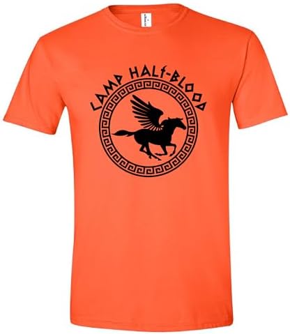 Amazon.com: Affect Design Studio Camp Half-Blood Orange Shirt (XS