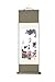 Abacus Chinese Silk Scroll / Picture Scroll / Wall Scroll - The Crane Pair Gaze Upon the Valley 30X100cm (S091 US)