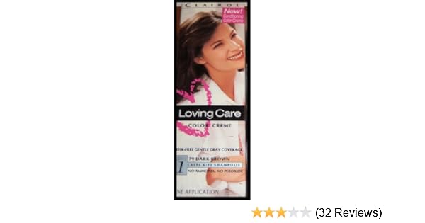 Amazon Com Clairol Loving Care Hair Color Creme Lotion 79 Dark