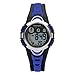 HIwatch LED Watch Fashion Sport Water-Resistant Digital Watch for Boys Girls Men Women Bracelet Watch (Blue)