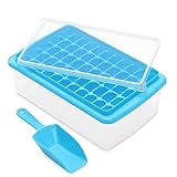 Ice Cube Tray with Lid and Bin 55 - Ice Cube Molds