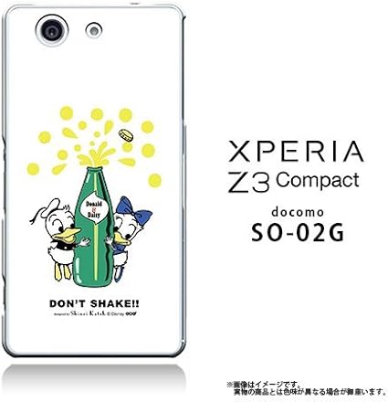 Amazon セール価格 Xperia Z3 Compact So 02g 専用 Disney ディズニー クリアケース ドナルド デイジー 透明 カバー Shinzikatoh シンジカトウ ケース カバー 通販