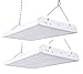 HyperSelect LED High Bay Light Fixture, 110W (400W Equiv.), 2ft Linear, Dimmable, 14600 Lumens, Motion Sensor Compatible, 5000k, Garage, Warehouse, Industrial, Shop Light, UL-Listed - Pack of 2