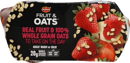 DEL MONTE FRUIT AND OATS, STRAWBERRY APPLE, 7 OZ