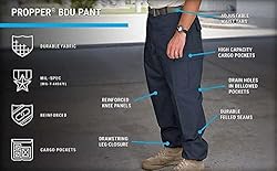 Propper Mens Bdu Trouser - Button Fly Pant, Dark