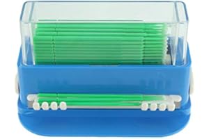 Aries Outlets Dental Disposable Micro Applicator Tip Brush Dispenser with 100 Applicators