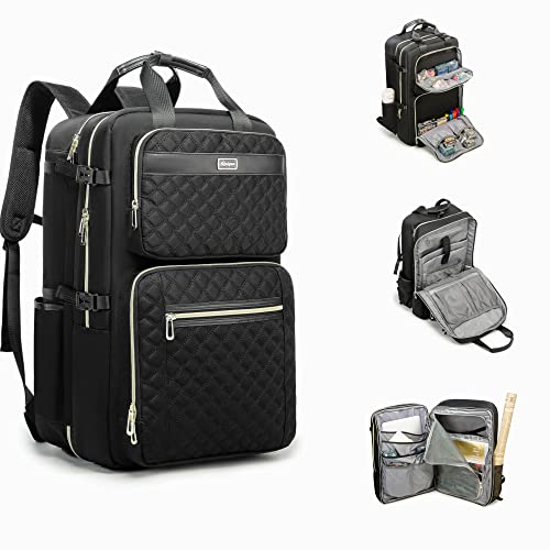 Rabjen Board Game Backpack, 2 Layer Extra Large Capacity Bag with