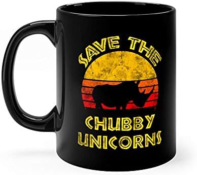 Save The Chubby Unicorns 2019 Mug Coffee Mug 11oz Gift Tea Cups 11oz Ceramic Funny Gift Mug Novelty Father's Day Gifts for Mom Dad Birthday Gifts Mug for Men Women