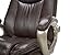 Essentials Big and Tall Executive Chair - Leather Office Chair with Fixed Arms, Black (ESS-201-BRN)