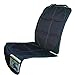 Child Car Seat Protector Makes Cleaning Up Your Car Easier! Thick Padding Preserves Upholstery to Retain Value of Vehicle! Included Kick Mat Organizer Allows Easy Access to Baby Items!(Single, Black)