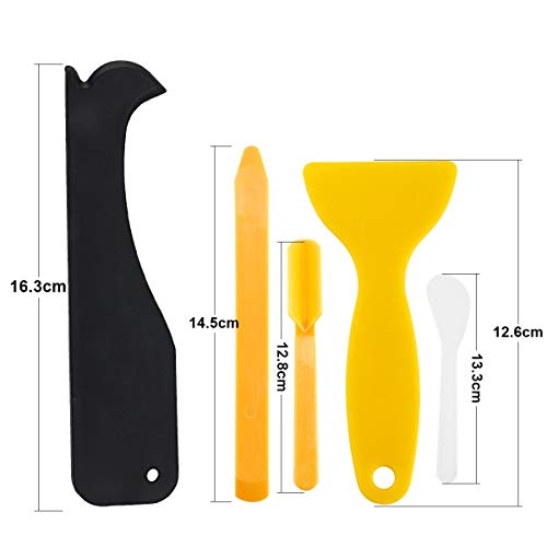 HighFree 16 PCS Caulking Tool Kit Caulk Caps Silicone Sealant Finishing Tool Caulk Removal Tool Metal Ball Tile Caulk Finishing for Bathroom Kitchen