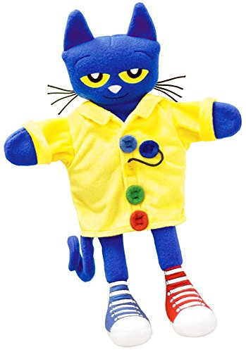 Pete the Cat and His Four Groovy Buttons Hand Puppet & Book Set
