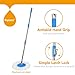 Hapinnex Floor Mop Handle Replacement- Suitable for 360° Spin Cleaning Mops Bucket