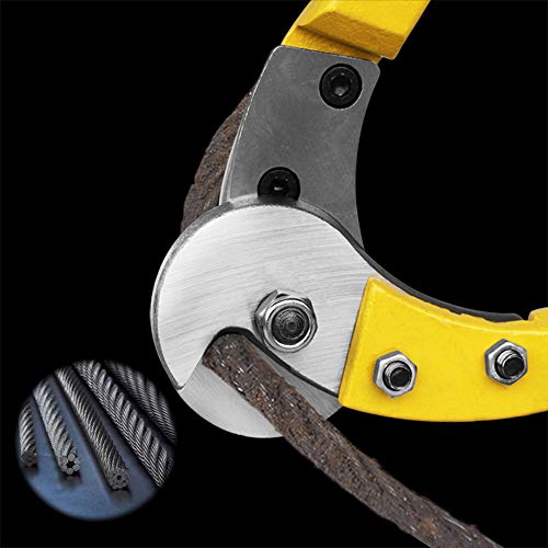 Hetai Heavy Duty 18" Hardened Cable Cutter,Chromium Vanadium Steel,High