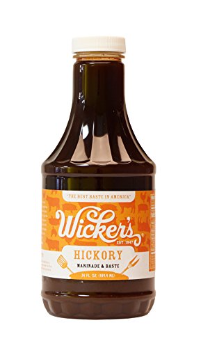 UPC 075578000233, Wickers Sauce Hickory Flavor Marinade &amp; Baste Bbq, 24-ounce