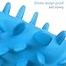 Titan Forest Adventure Design Dog Bowl Anti-chocking & Slow Food Dog Bowl - Silicone Pizza Design & Interesting Training Feeder - The Weight-loss Pet Bowl, Non-slip Base, Blue