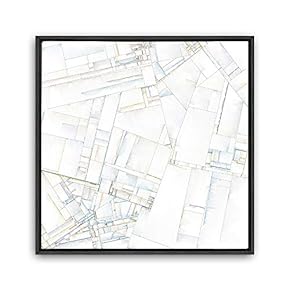 signwin Framed Canvas Wall Art Leaves, Birds, Abstracts...